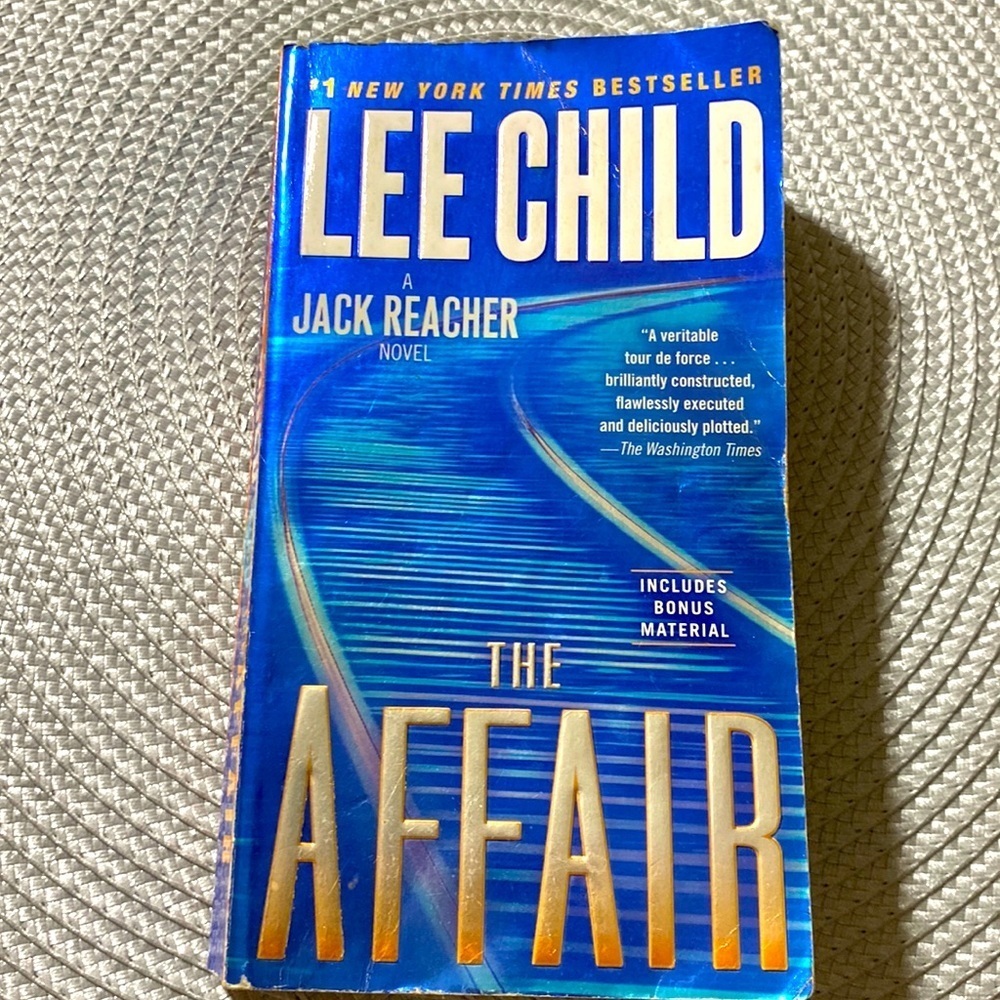 THE AFFAIR - A JACK REACHER NOVEL LEE CHILD EUC